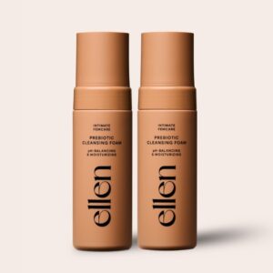 duo pack ellen prebiotic cleansing foam