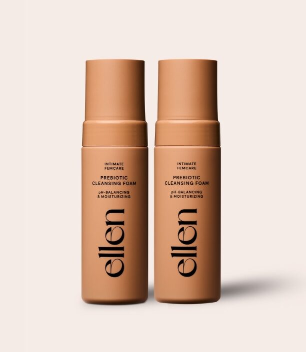 duo pack ellen prebiotic cleansing foam