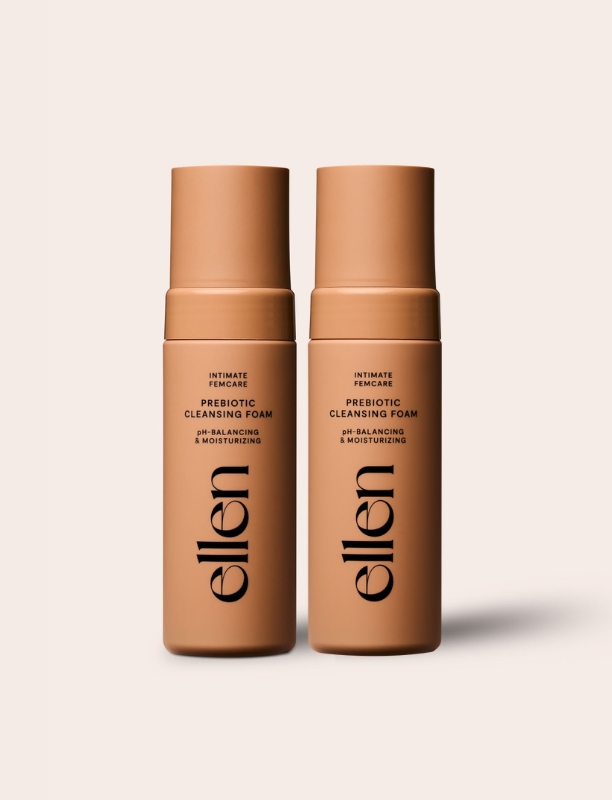 duo pack ellen prebiotic cleansing foam